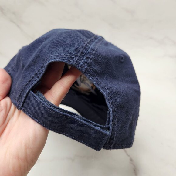 VTG Otto Washington Wizards Blue Baseball Hat Embroidered *Retired Logo* OS - Picture 3 of 5